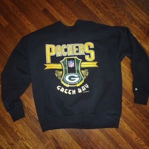 Vintage BIKE green bay Packers Crewneck sweater XXL 1994